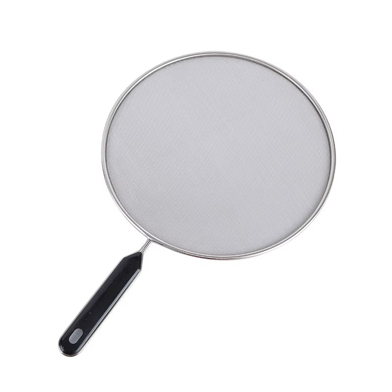 25/29/33Cm Grease Splatter Screen for Frying Pan Stops 99% of Hot Oil Splash Splatter Guard for Cooking Iron Skillet Lid