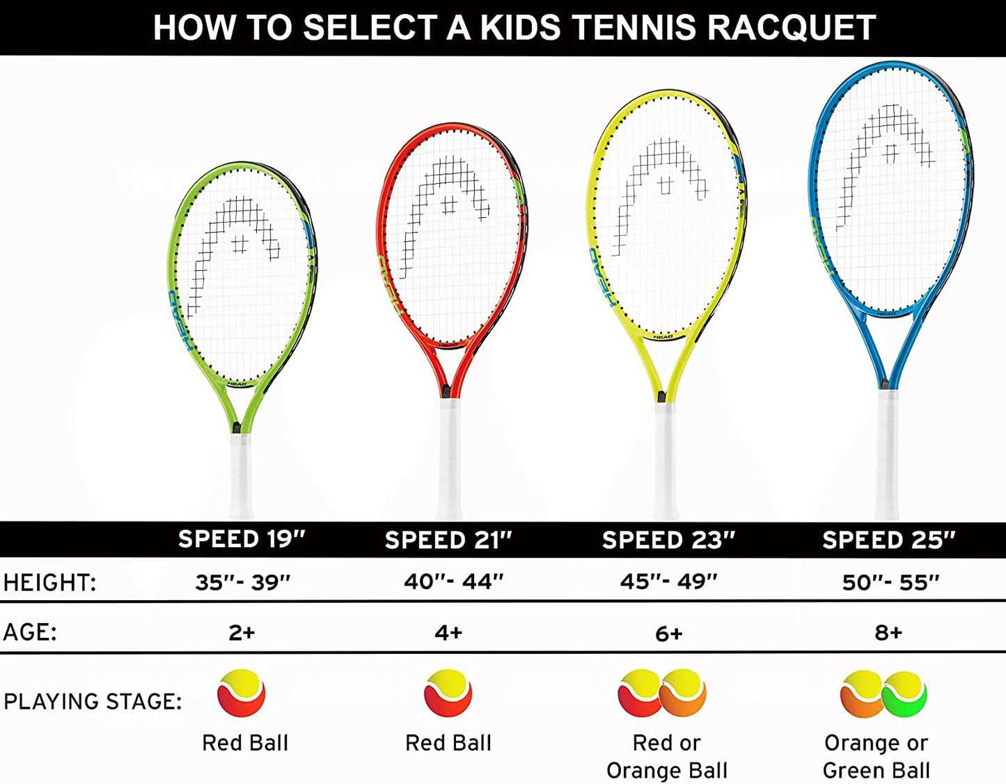 HEAD Speed Junior Tennis Racquet - Perfect for Young Players Learning the Game