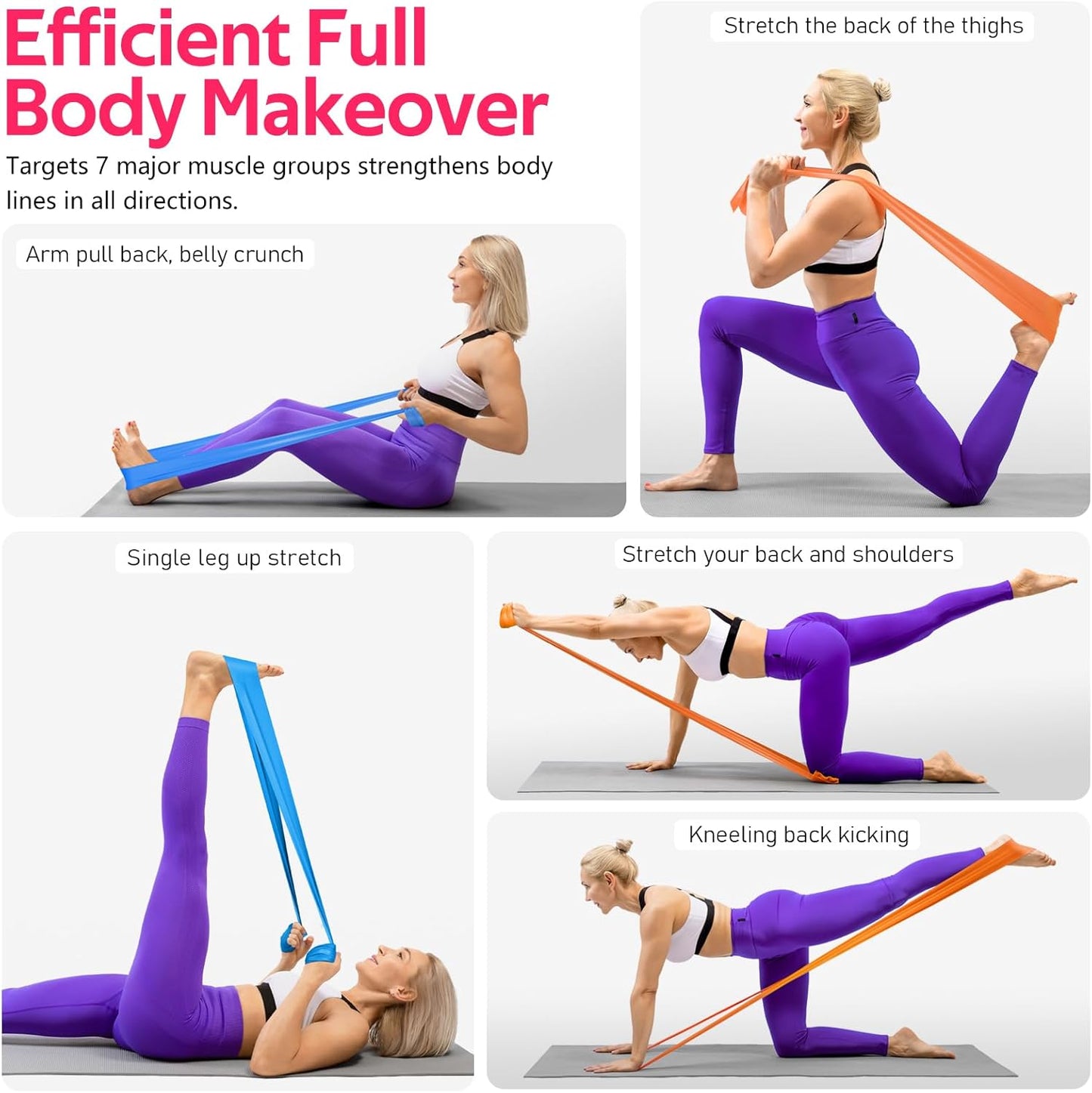 Ultimate Resistance Bands Set for Effective Workouts, Physical Therapy, and Strength Training