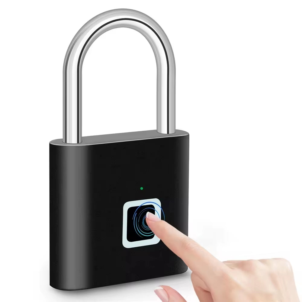 Revolutionary Keyless Fingerprint Lock: Waterproof, USB Rechargeable, and Ultra-Fast 0.2 Sec Unlocking