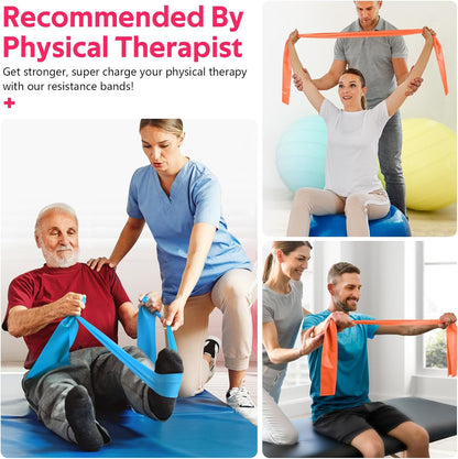 Ultimate Resistance Bands Set for Effective Workouts, Physical Therapy, and Strength Training