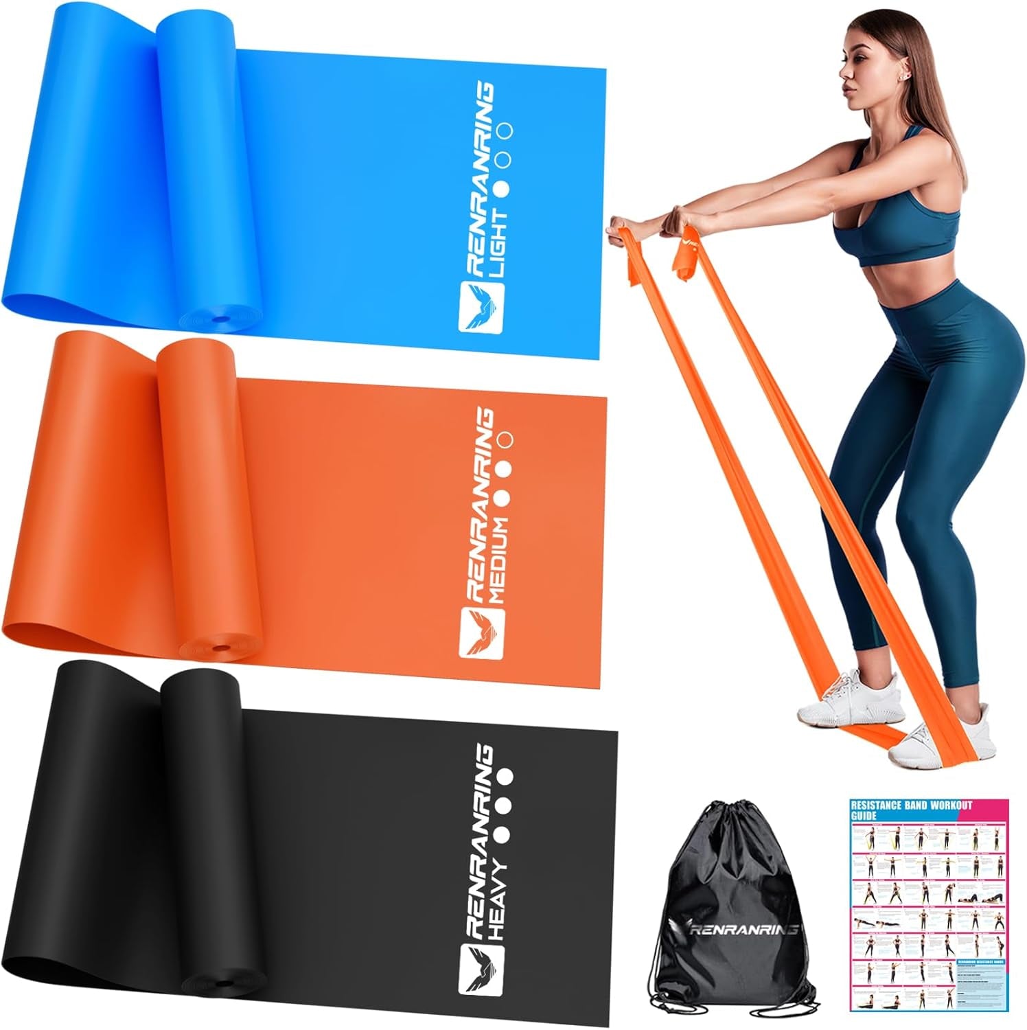 Ultimate Resistance Bands Set for Effective Workouts, Physical Therapy, and Strength Training