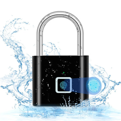 Revolutionary Keyless Fingerprint Lock: Waterproof, USB Rechargeable, and Ultra-Fast 0.2 Sec Unlocking